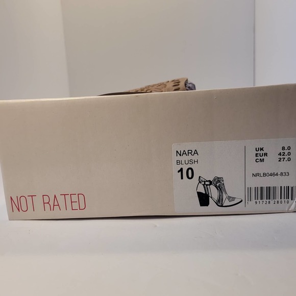 Not Rated Women's NWT‎ Nara Cutout Western Chunky Heel Booties Size 10 - Picture 11 of 11